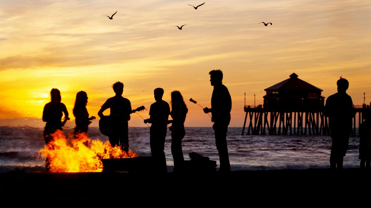 Silent Disco Bonfire: Huntington Beach