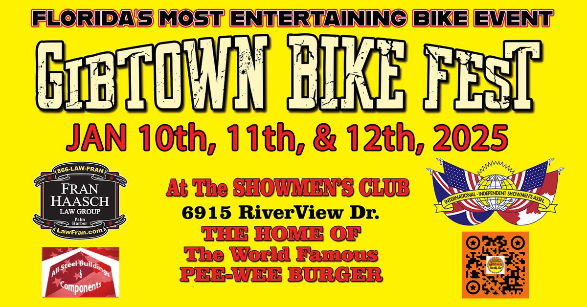 \ud83c\udfcd\ufe0f Gibtown Bike Fest 20th Anniversary \u2013 Florida\u2019s Most Entertaining Bike Event! \ud83c\udfb6