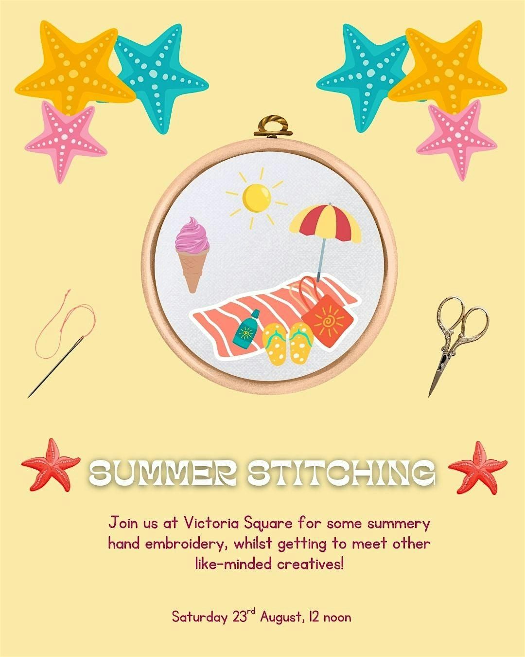 Summer Stitching: Hand Embroidery