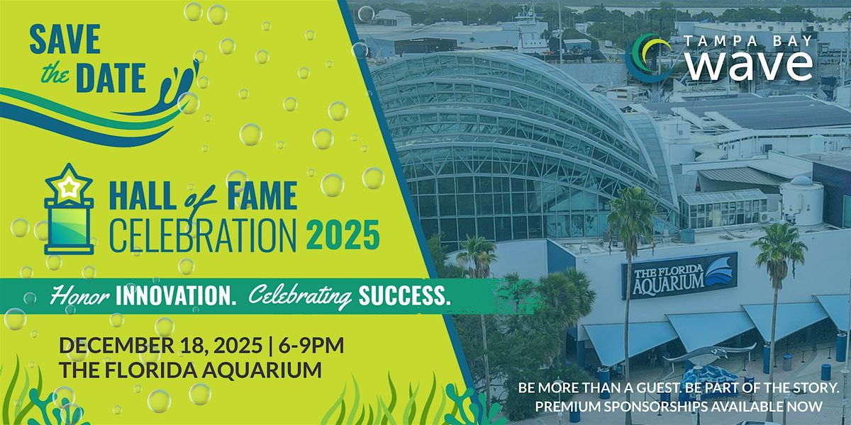 2025 Tampa Bay Wave Hall of Fame Fundraiser & Awards Celebration