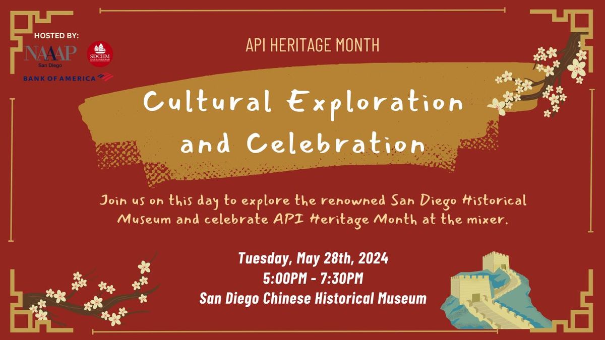 API Heritage Month Cultural Exploration and Celebration