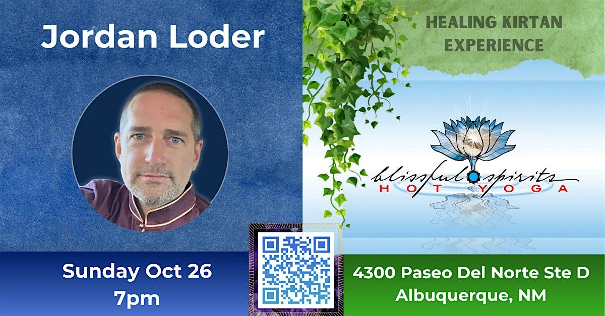 Sacred Kirtan Experience with Jordan Loder