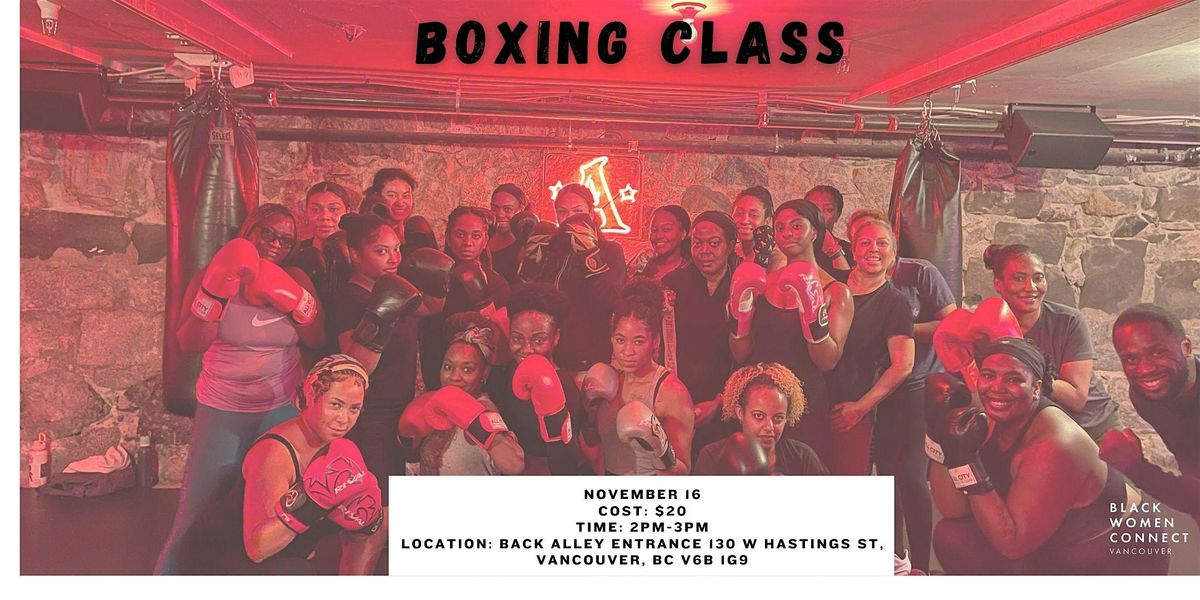 BWCV Boxing Class