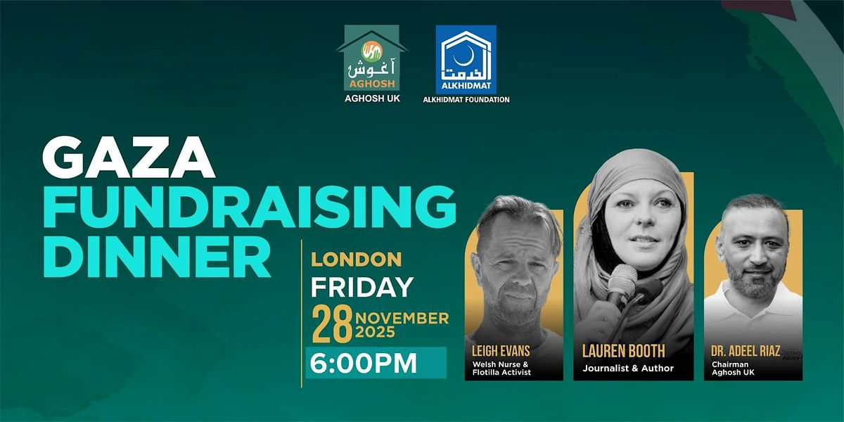 Gaza Fundraising Dinner London