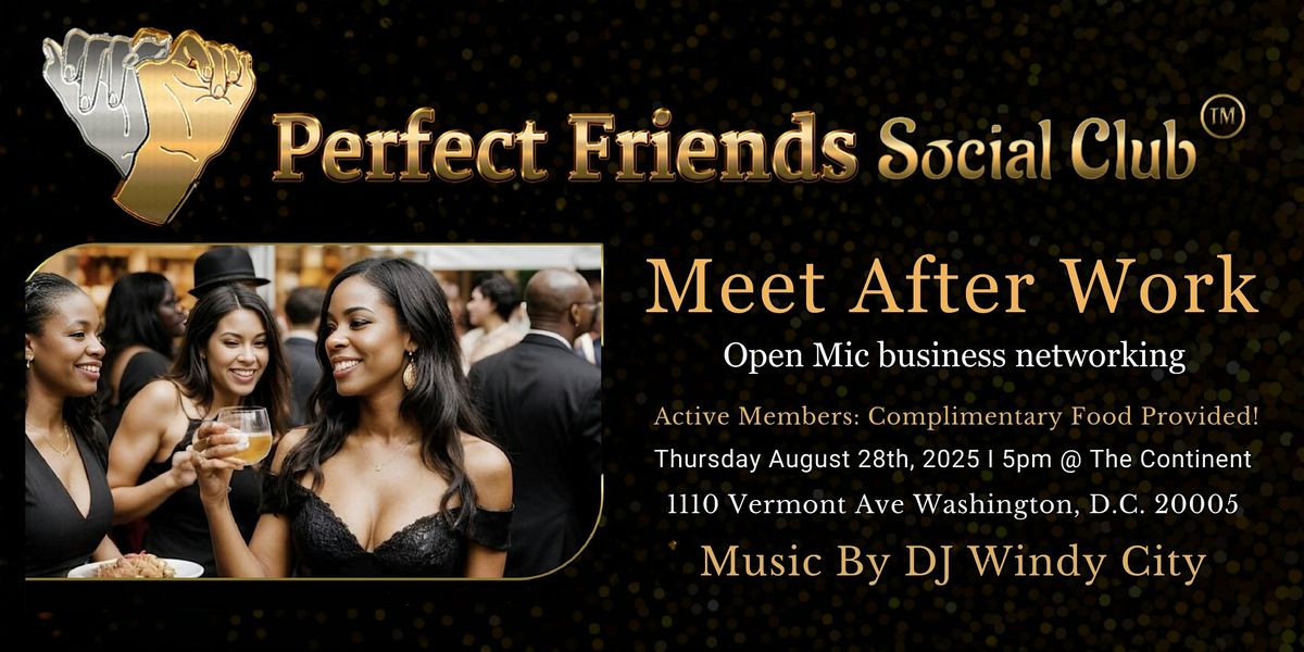 Meet After Work - Open Mic Business Networking