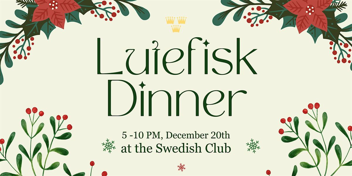 Lutefisk Dinner