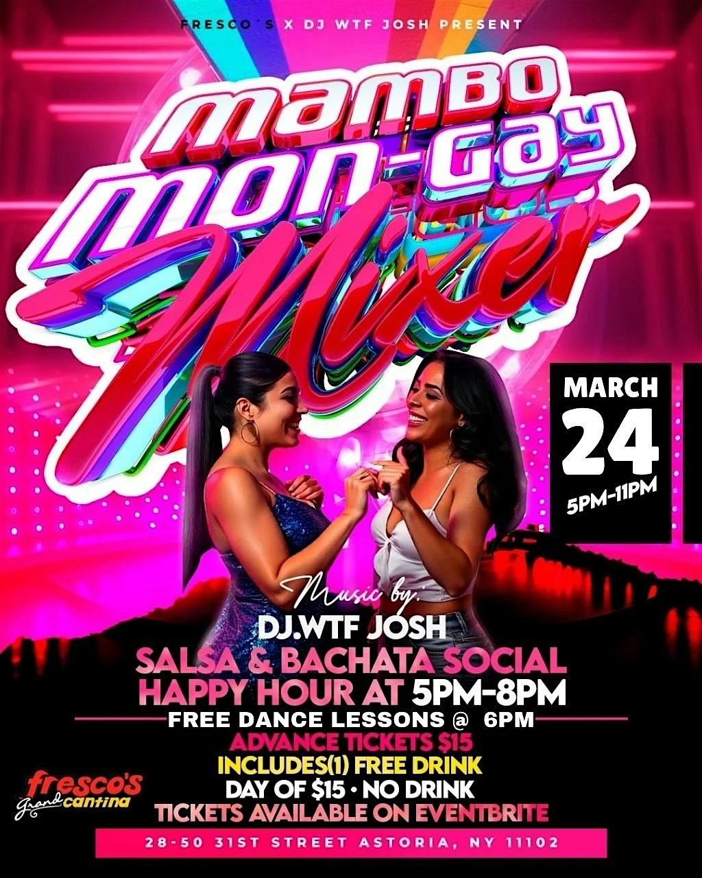 Mambo Mon-Gay Mixer - MARCH 2025