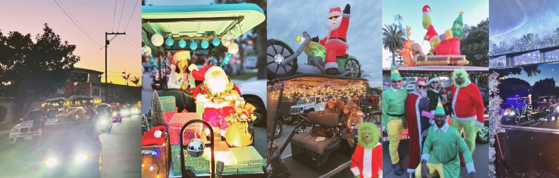 Coronado Golf Cart Christmas Parade & Grand Opening Party