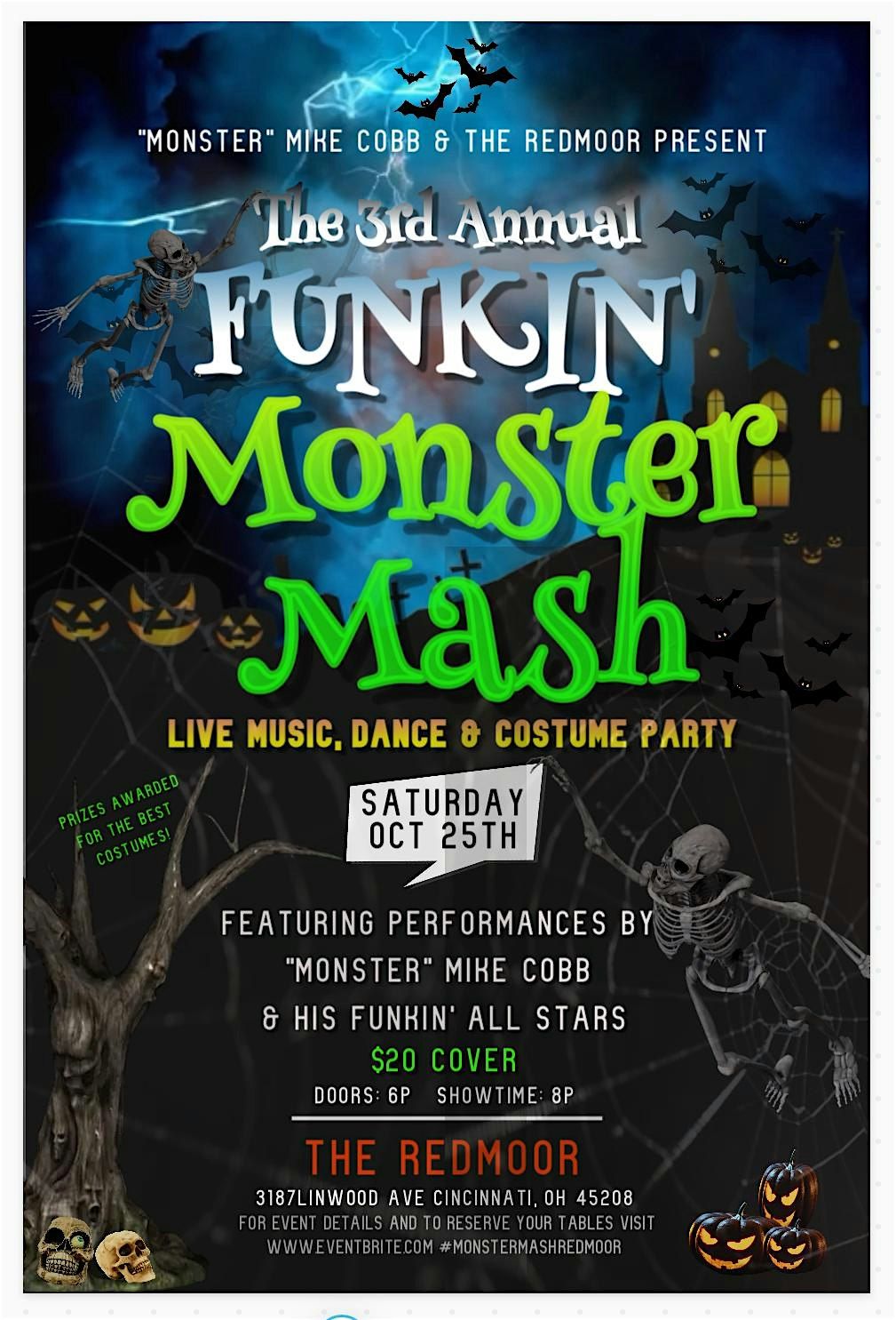 The 3rd Annual  Funkin' Monster Mash
