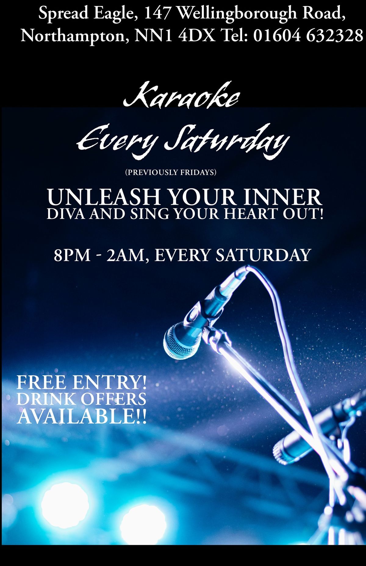 Welly Road Karaoke Night - Every Saturday!!