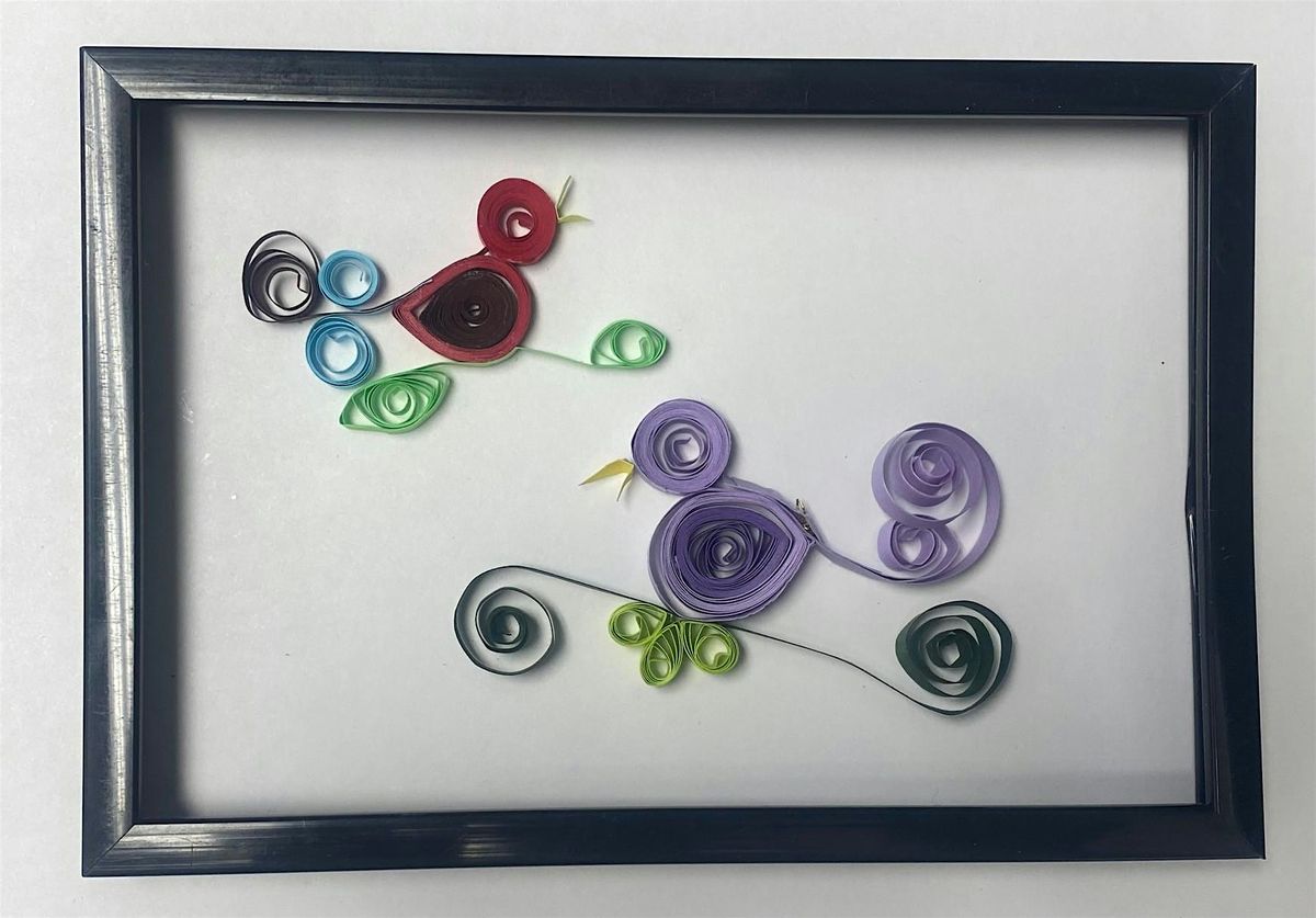NJ Audubon: Framed Quilling Art Workshop