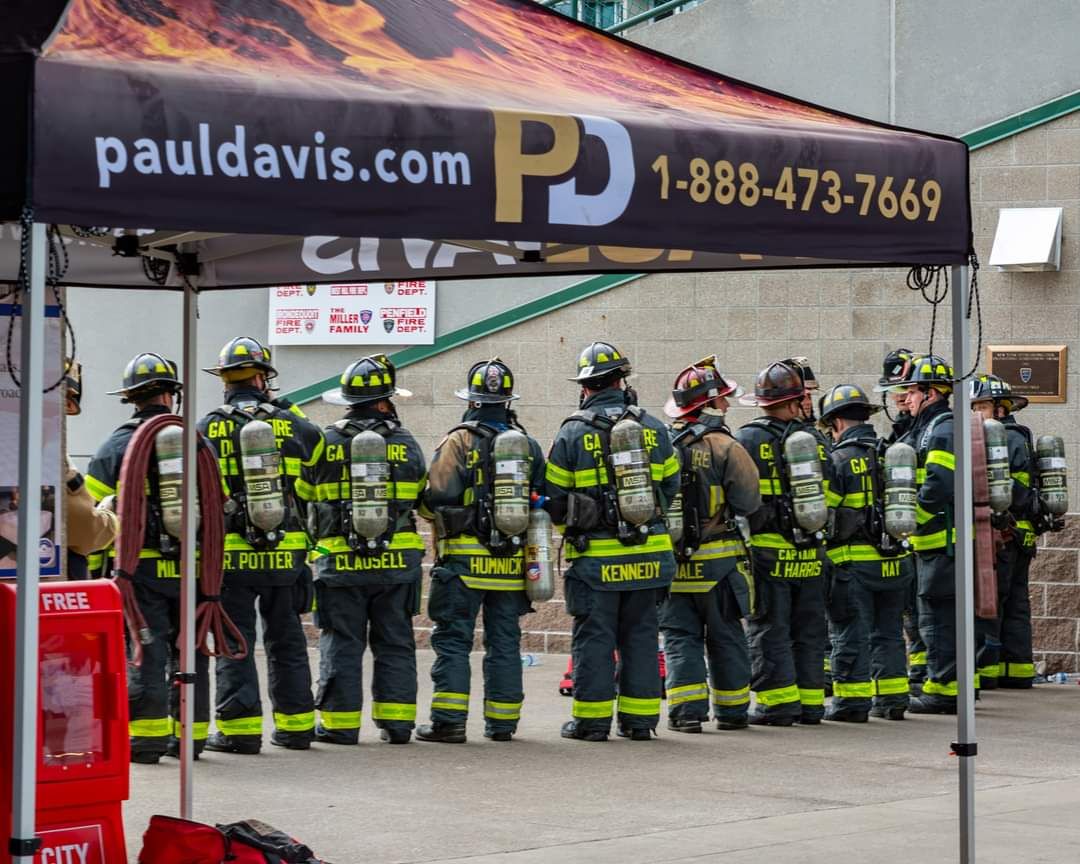 Rochester NY 9-11 NFFF Memorial Stair Climb,  Family Walk and Bike Ride