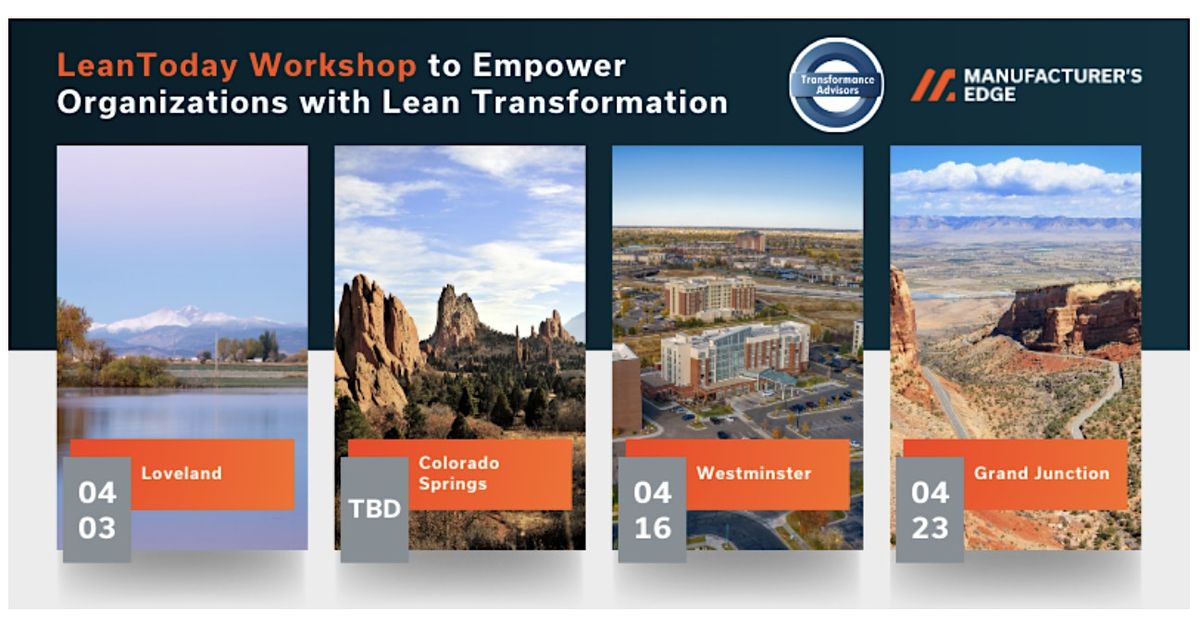 LeanToday Workshop Series - Loveland