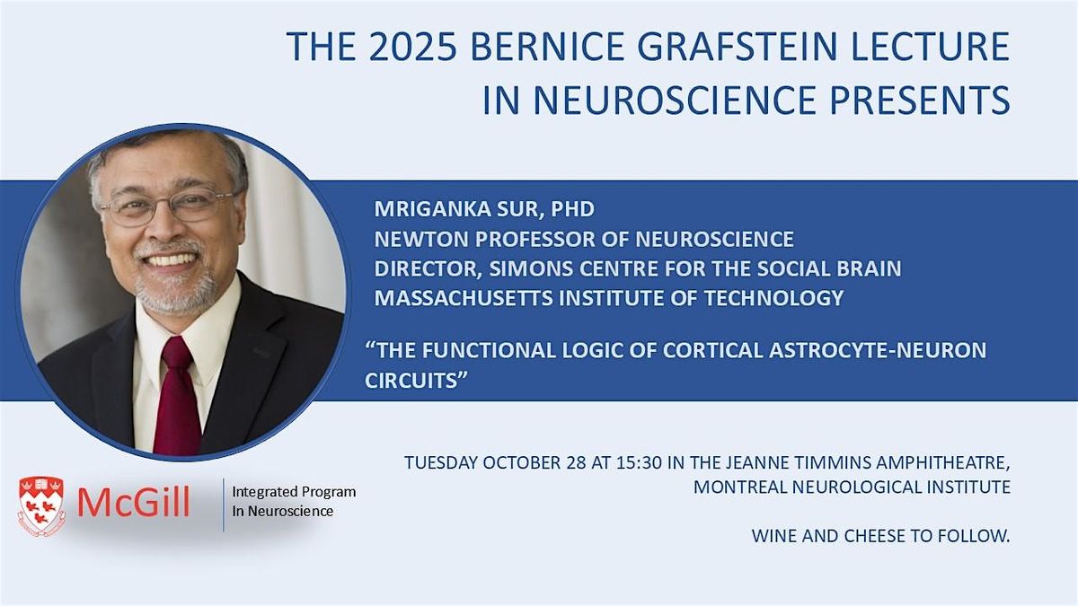 Annual Bernice Grafstein Lecture in Neuroscience