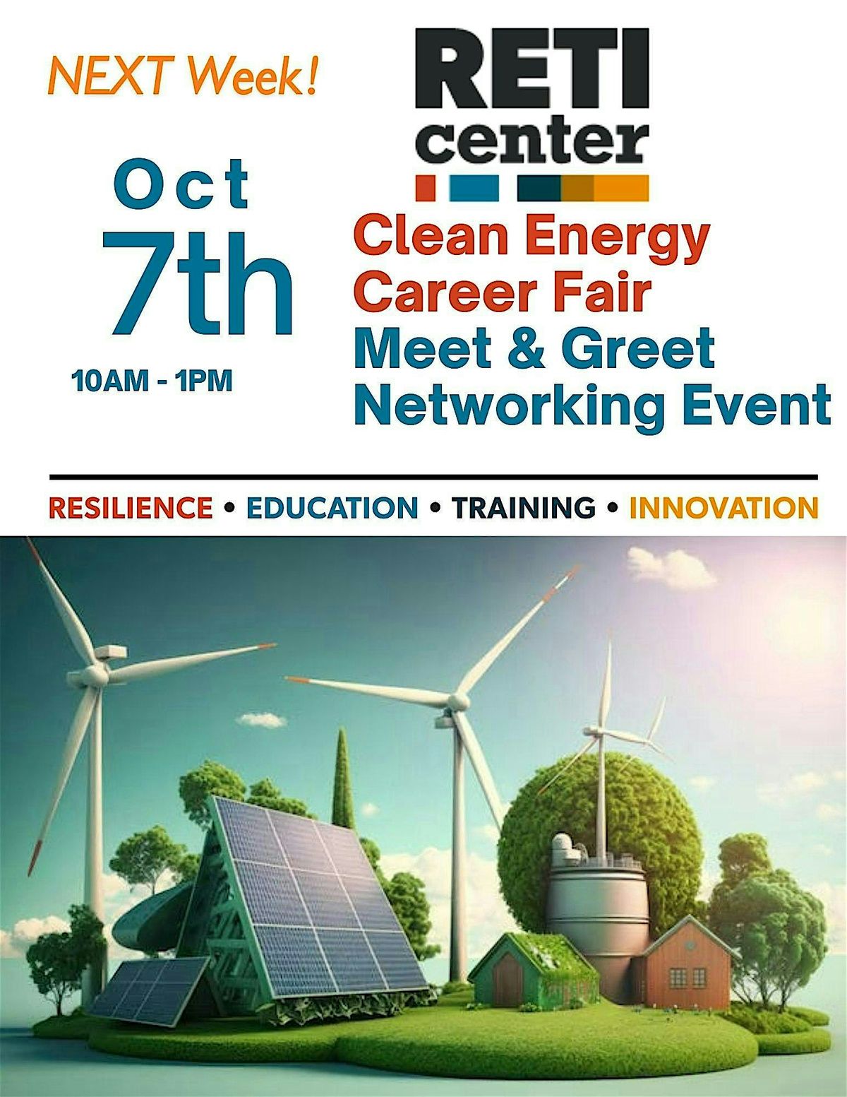 RETI Center Clean Energy Career Fair at WindScape Brooklyn