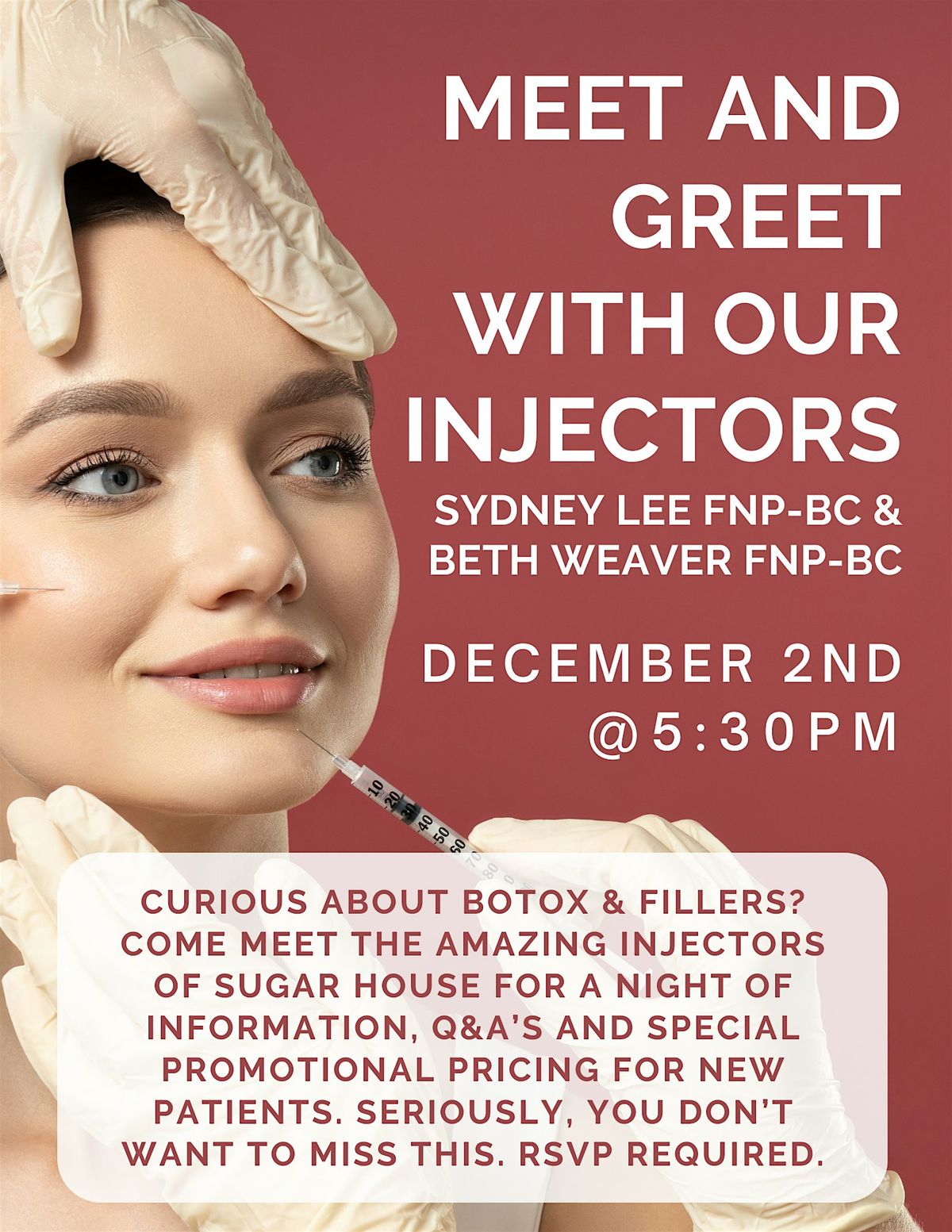 Meet & Greet with Injectors