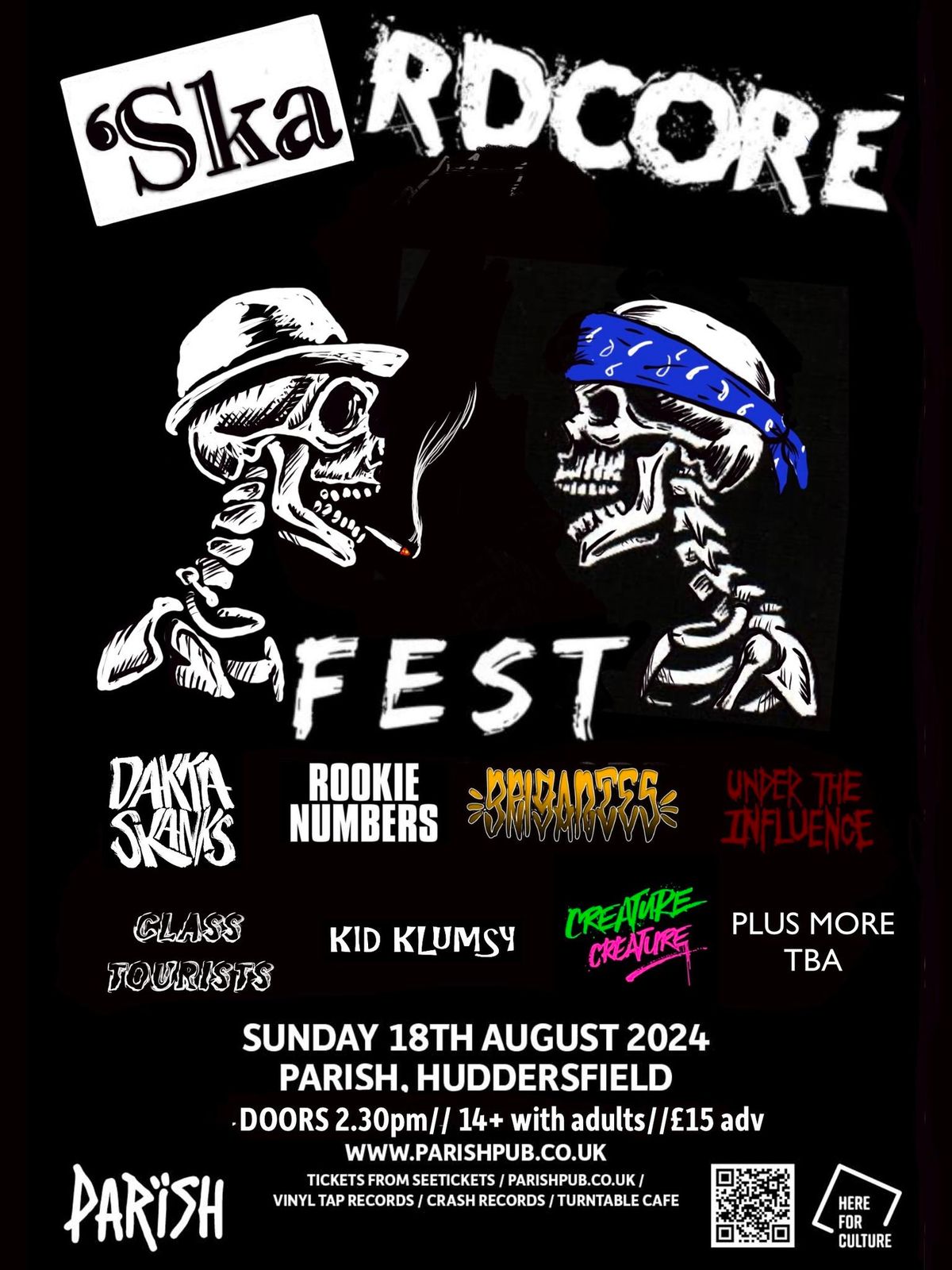 SKA\u2019RDCORE ALL-Dayer at Parish