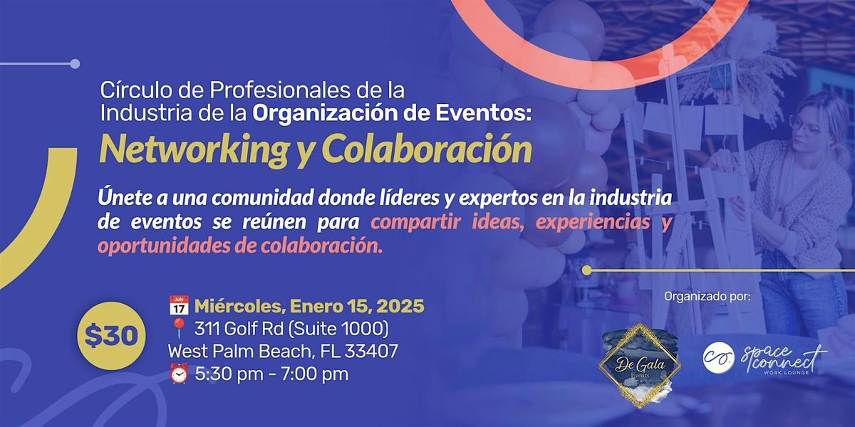 Networking de proveedores de la Organizaci\u00f3n de Eventos