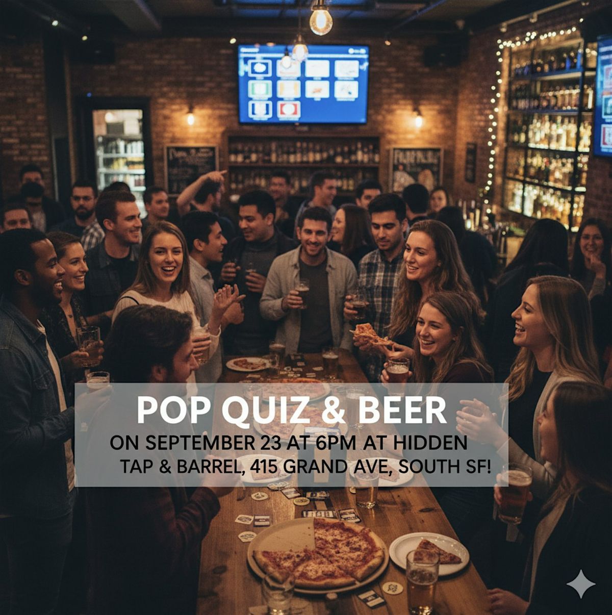 Pop Quiz & Beers