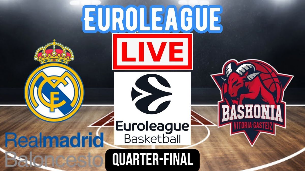 Real Madrid Baloncesto vs Saski Baskonia