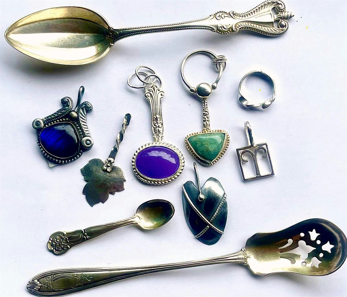 Silversmithing Level 5 - Upcycling Silver Flatware(2 Part Class)