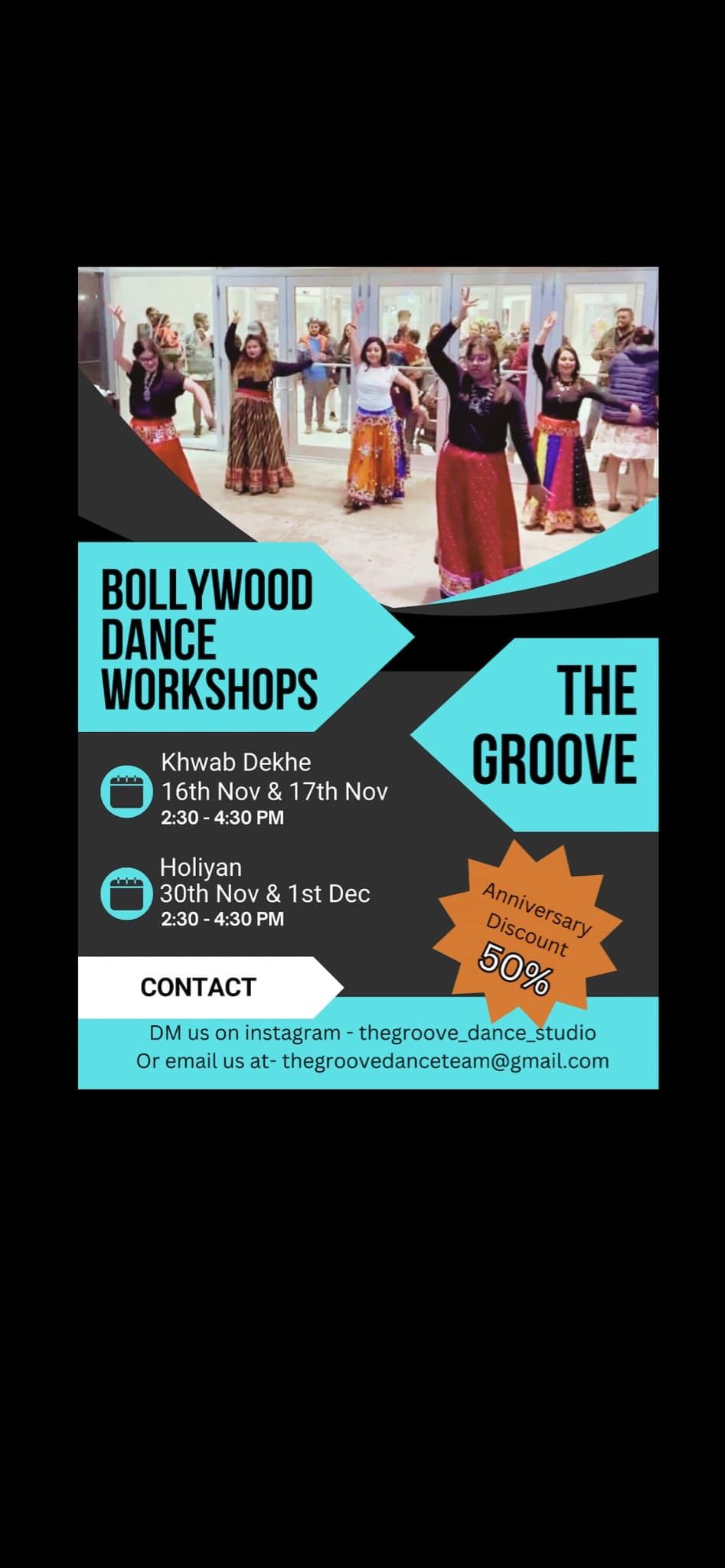 Bollywood Dance Workshop - Khwab Dekhe