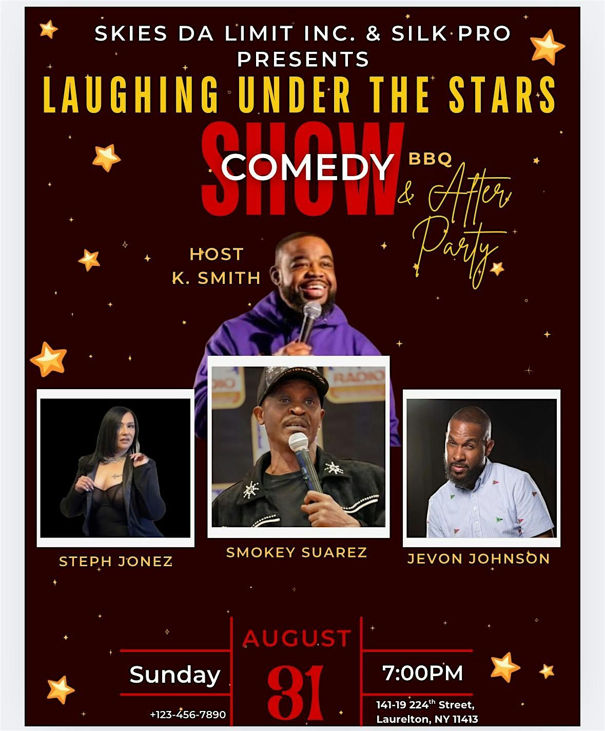 Comedy Show and after party
