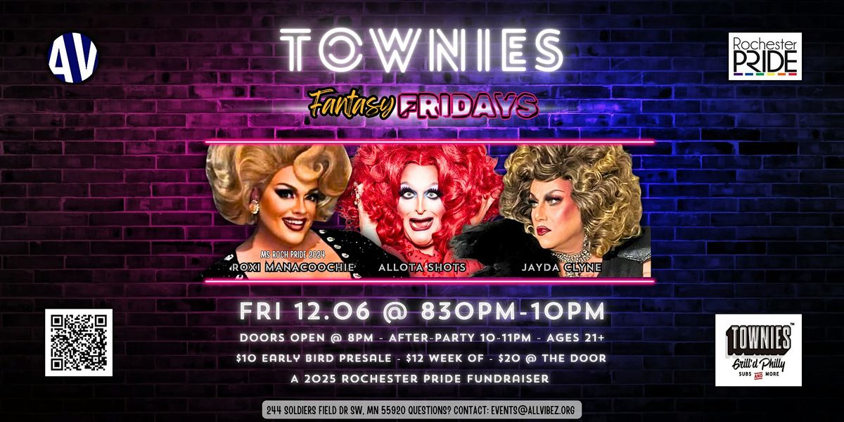 Fantasy Fridays @ Townies