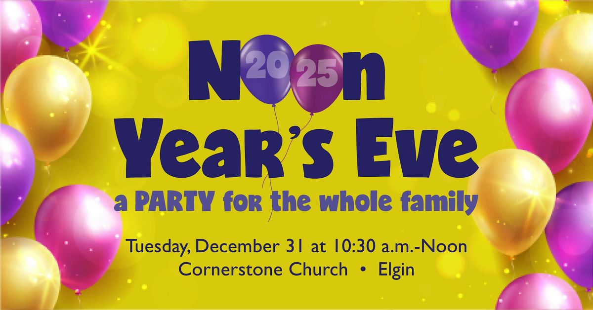 Noon Year's Eve Celebration