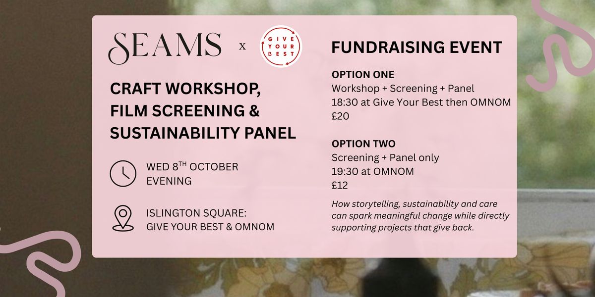 An Evening Exploring Craft, Compassion and Community