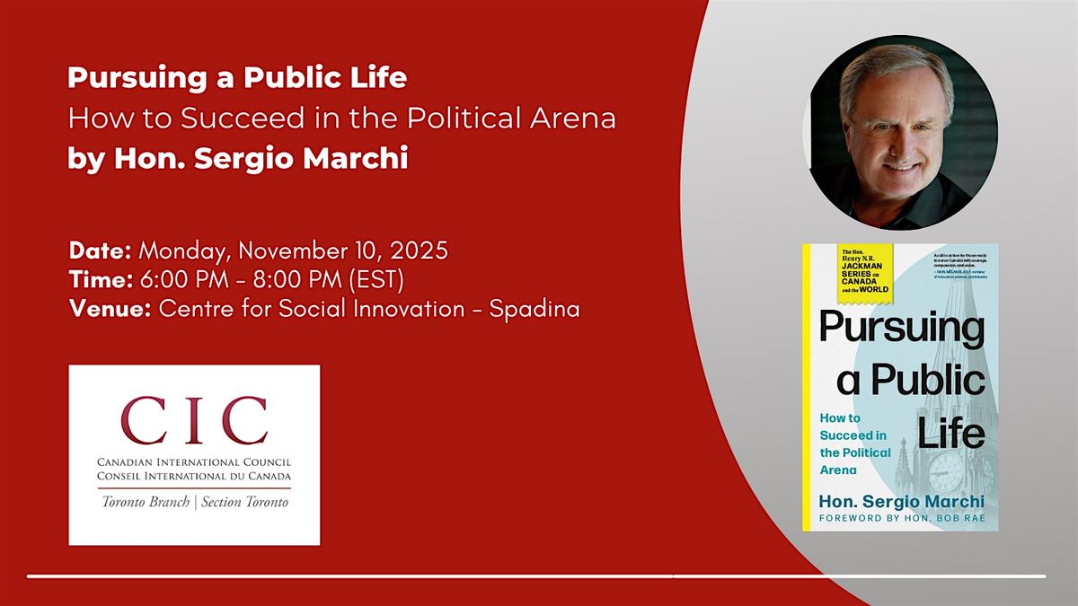 Pursuing a Public Life: How to Succeed in the Political Arena