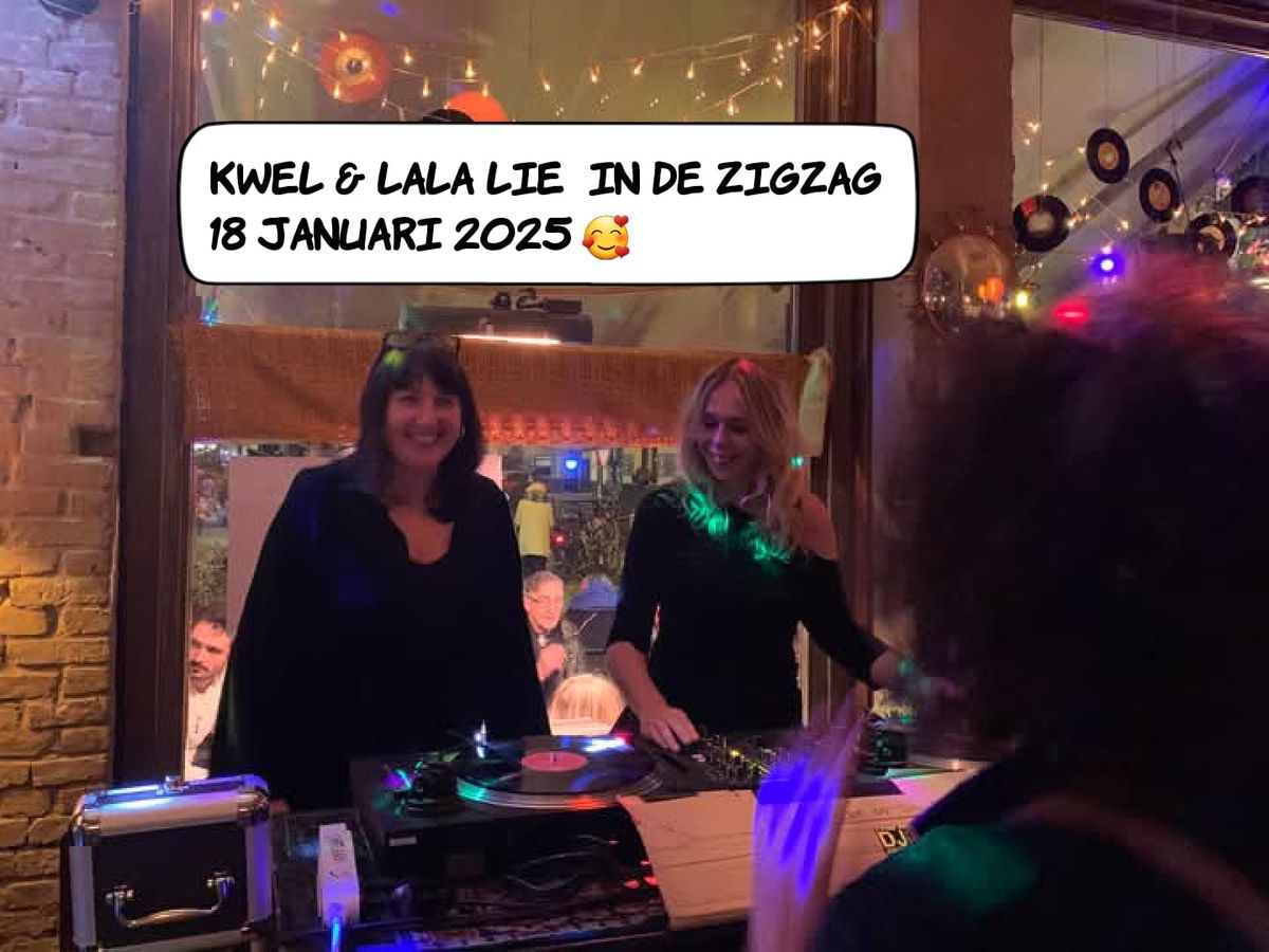 Kwel & Lala Lie in de Zigzag 