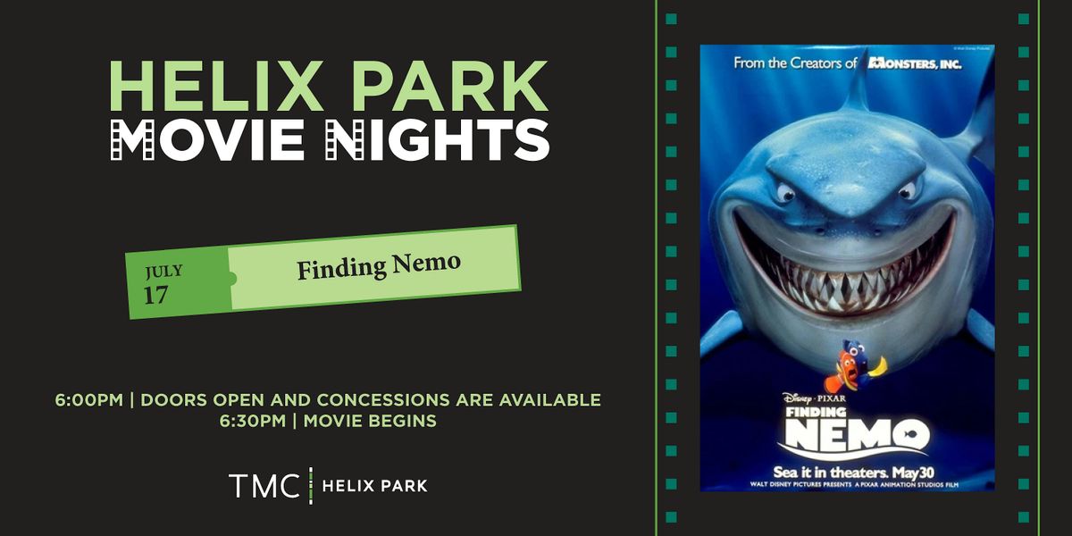 Movie Night in Helix Hall | Finding Nemo