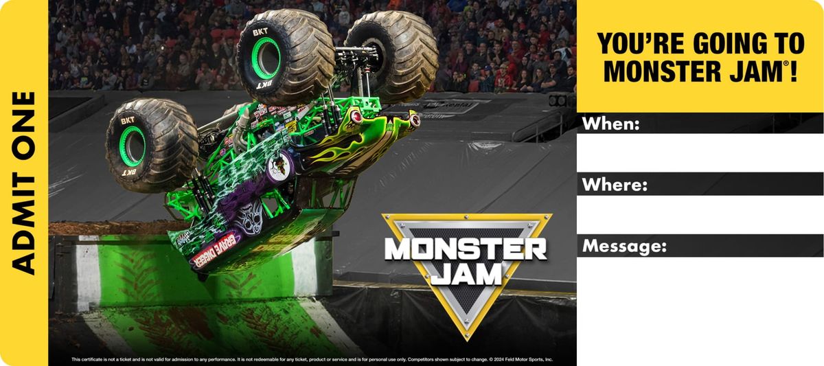 Monster Jam at Enmarket Arena
