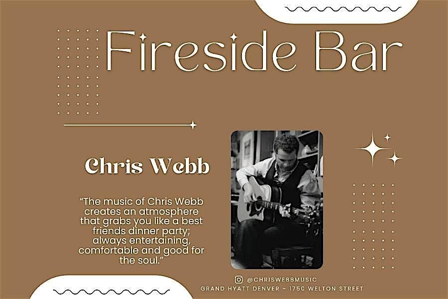 Live Music at Fireside | The Bar - featuring Chris Webb