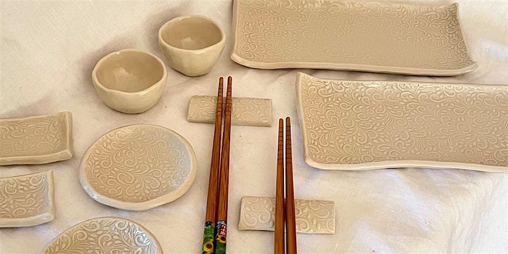 Pottery Workshop - Sushi Set for Two