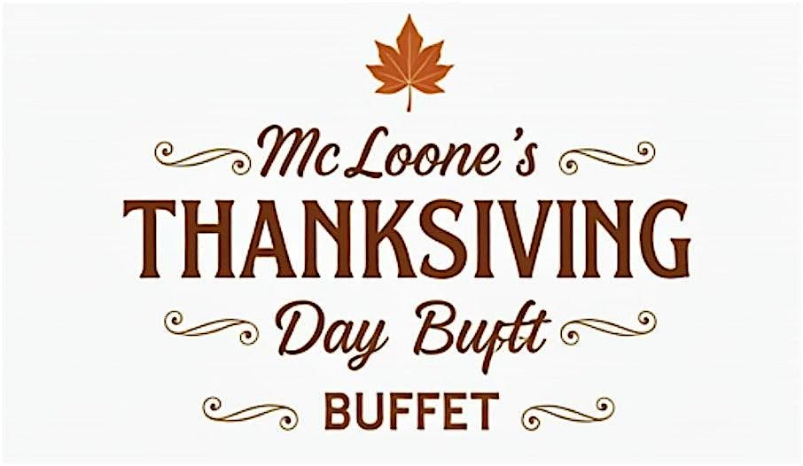 McLoone's Boat House Thanksgiving Day Buffet