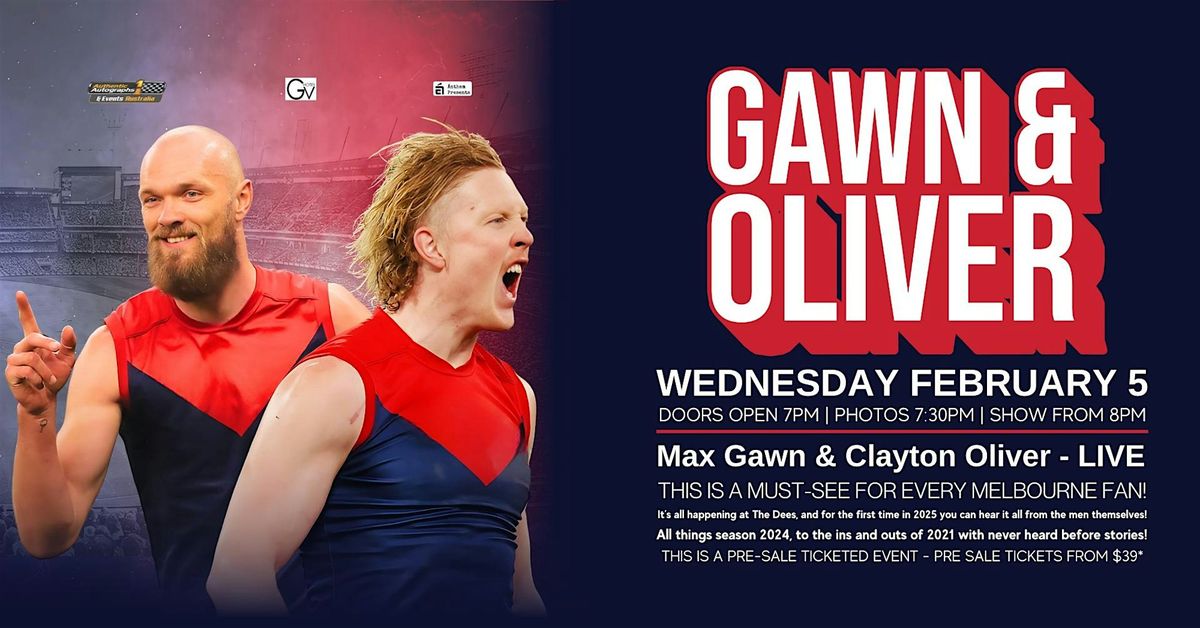 Max Gawn & Clayton Oliver LIVE at GV Shepparton!