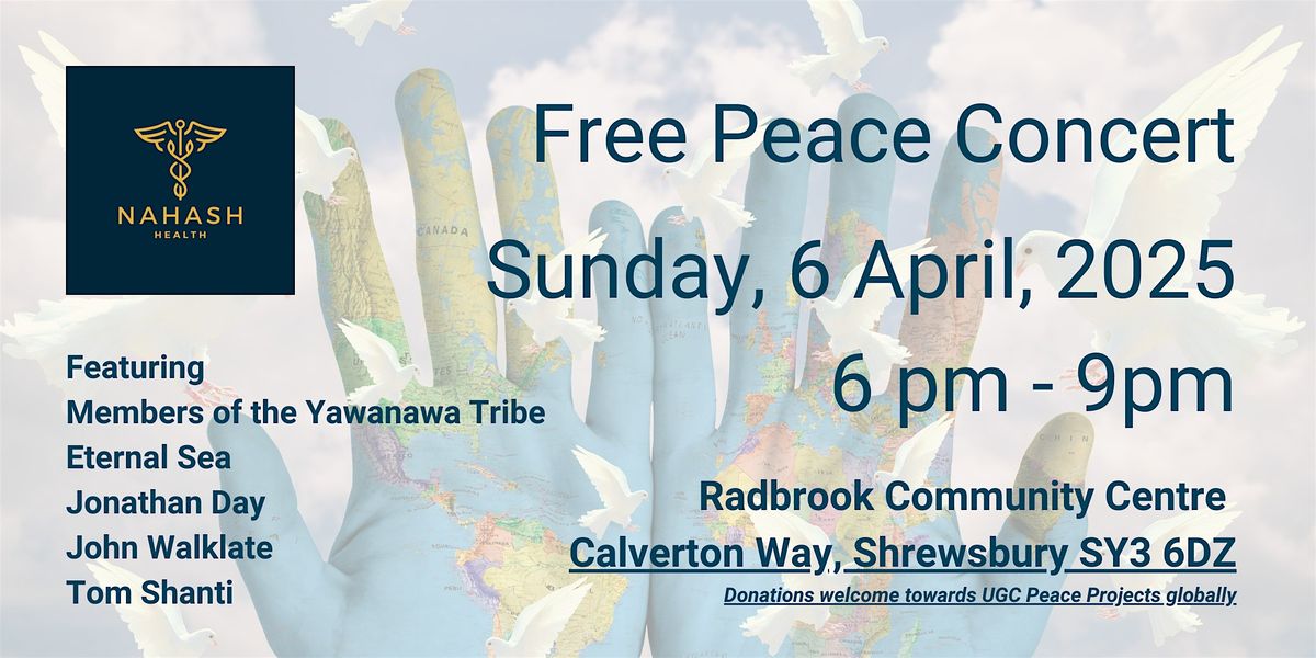 FREE PEACE CONCERT - Shrewsbury