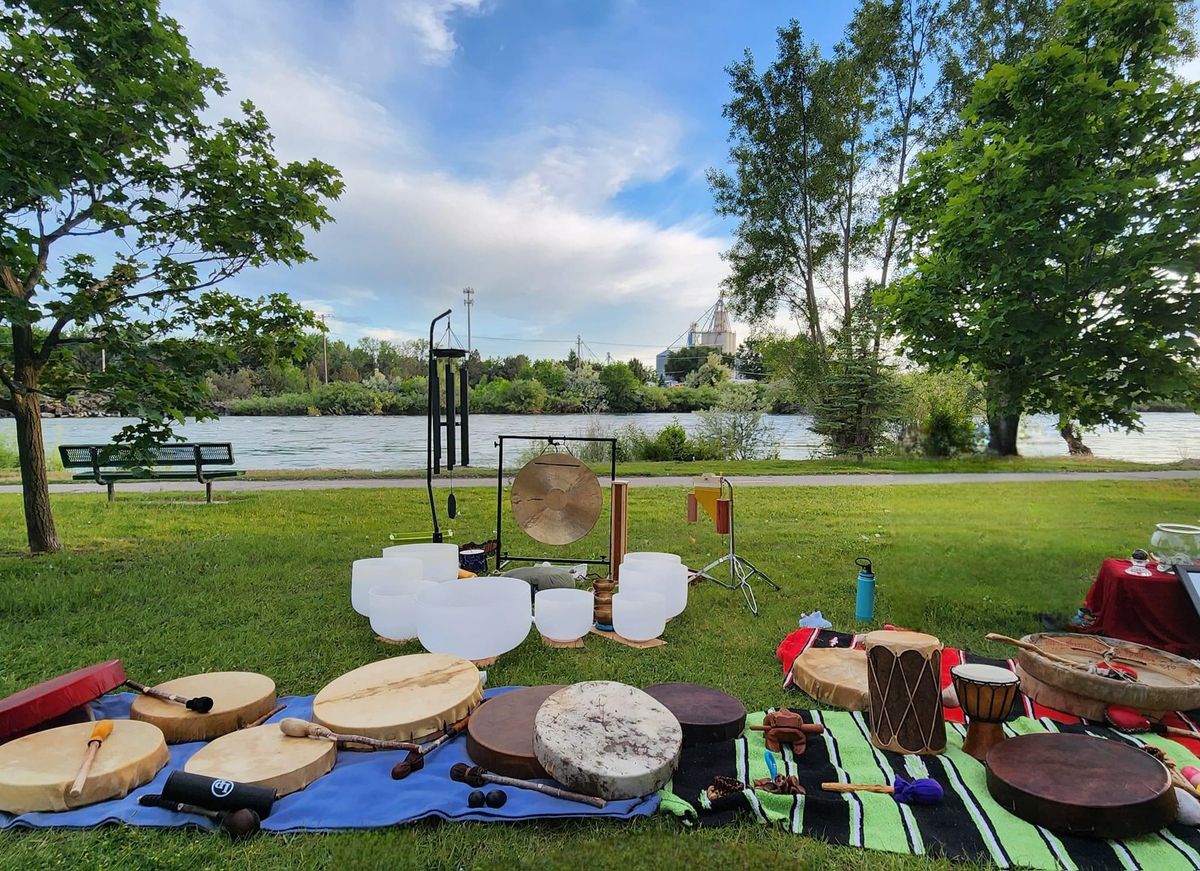 Riverside Drum Circle & Soundbath 