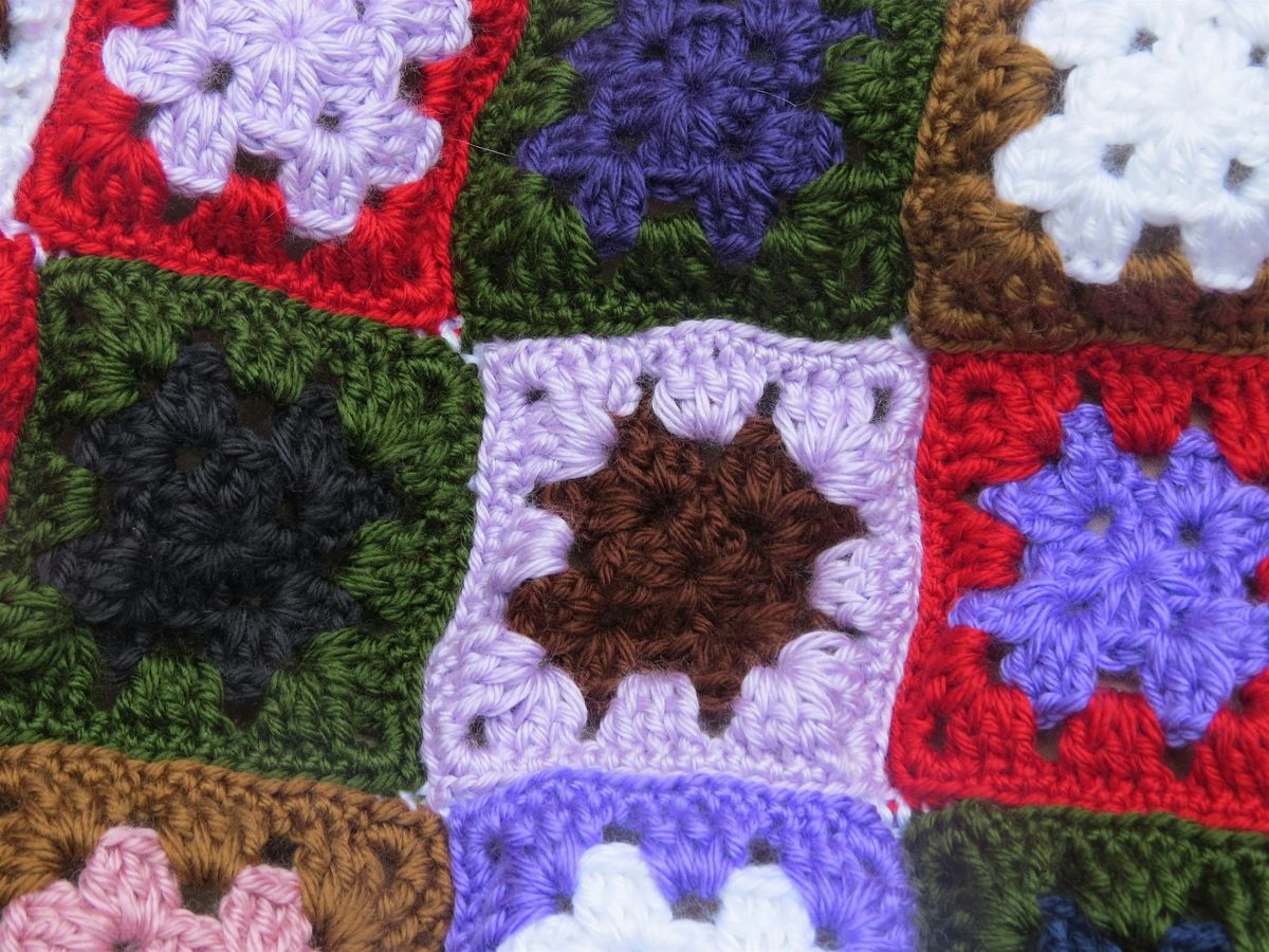 Granny Square Crochet Class