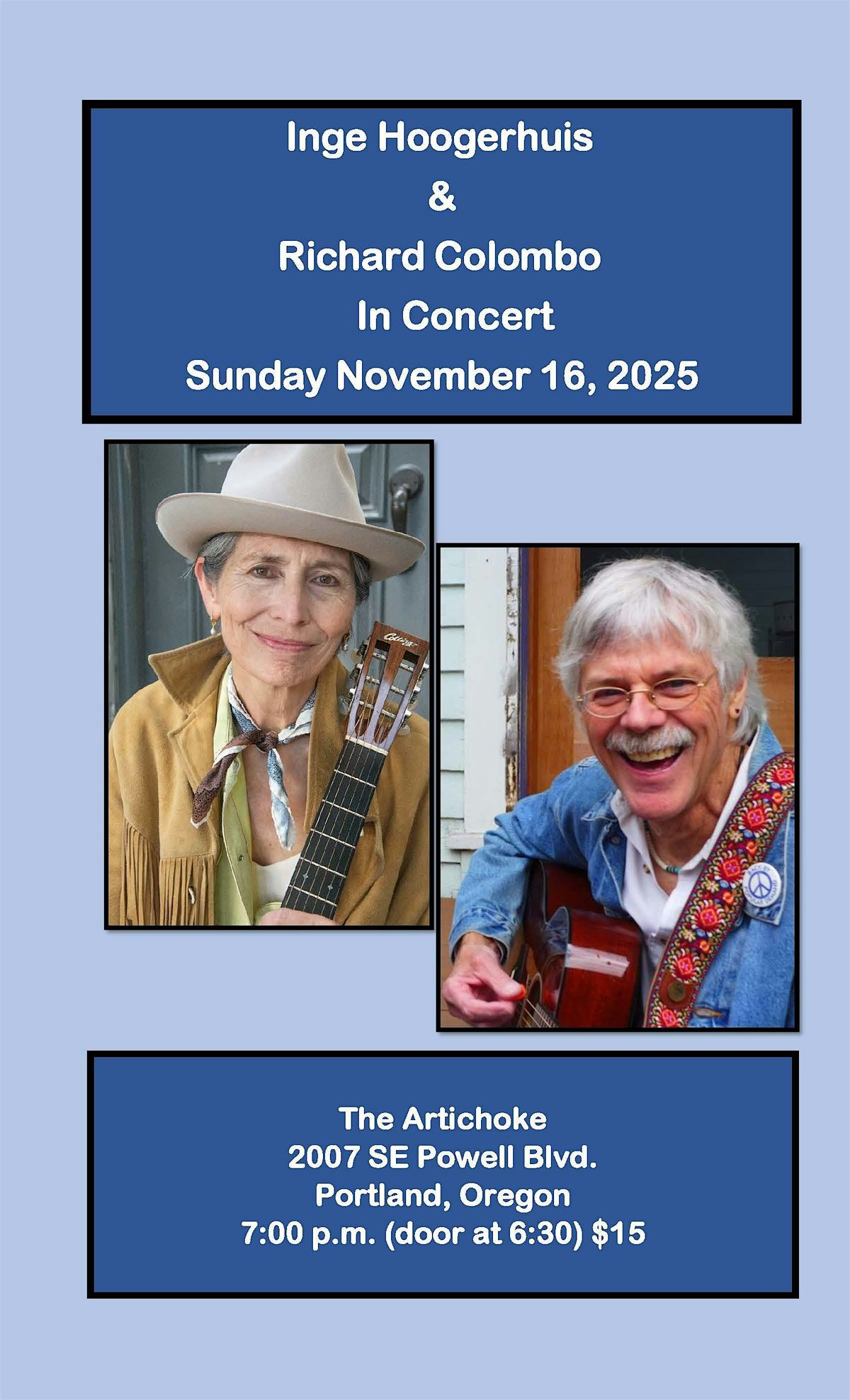 Richard Colombo and Inge Hoogerhuis