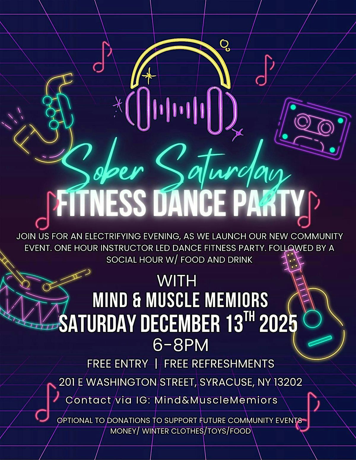 SOBER SATURDAYS DANCE PARTY