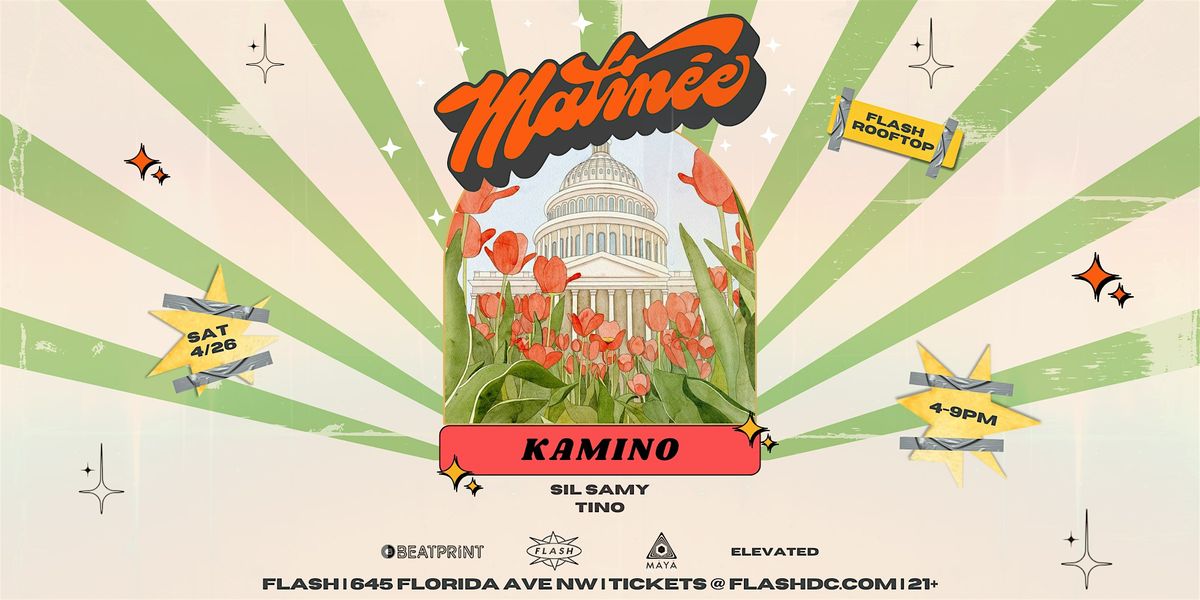 Matin\u00e9e Day Party: KAMINO, Sil Samy, Tino at Flash Rooftop