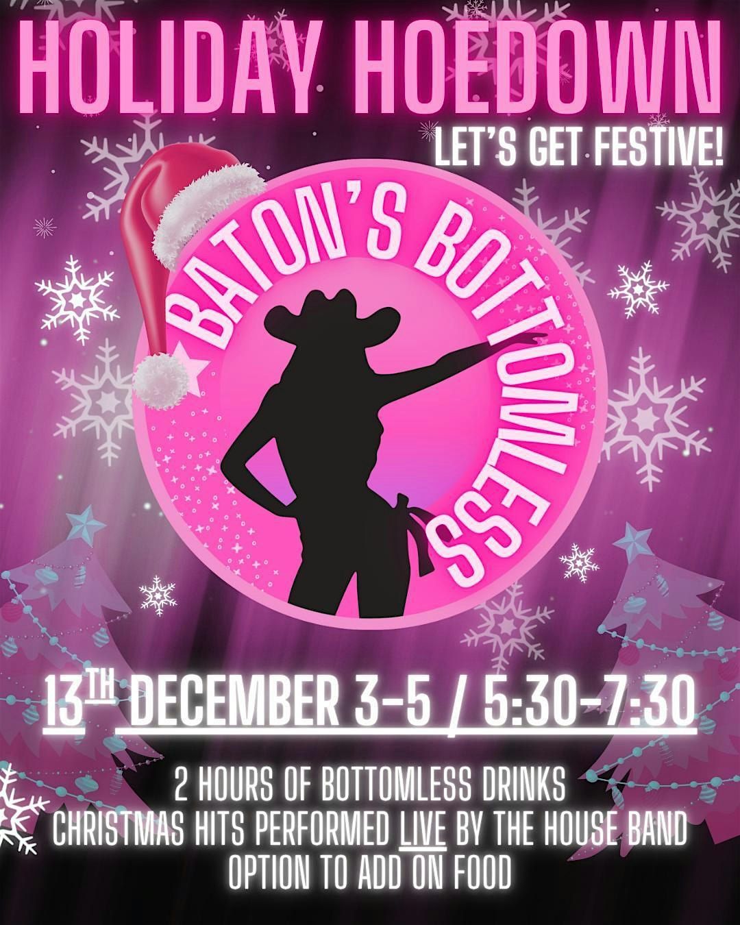 Holiday Hoedown- Xmas Bottomless Brunch