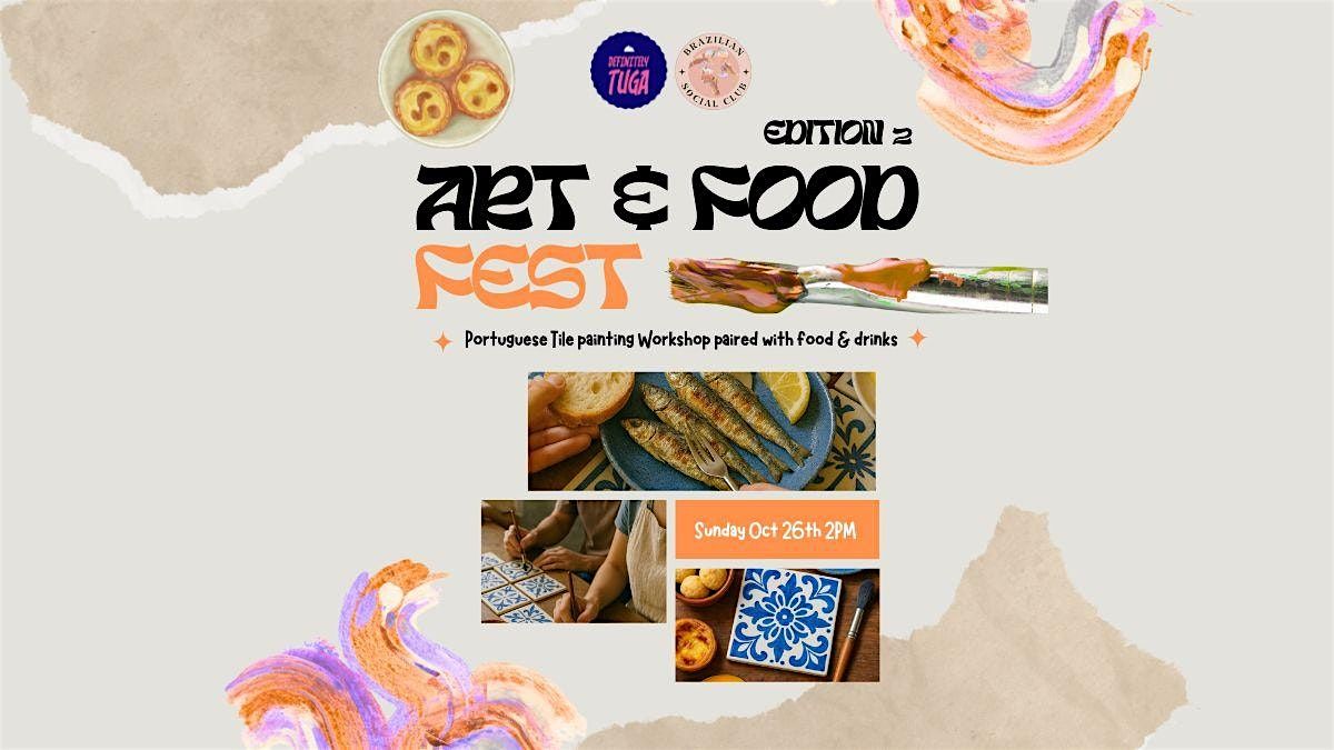 Art & Food Fest: Edition 2| Tile painting workshop