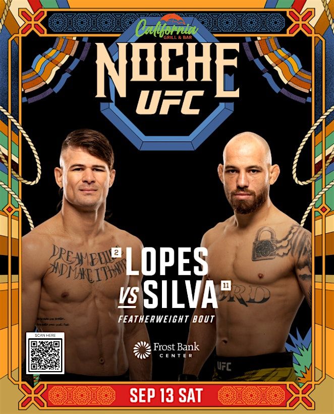 UFC Noche: Lopes vs Silva
