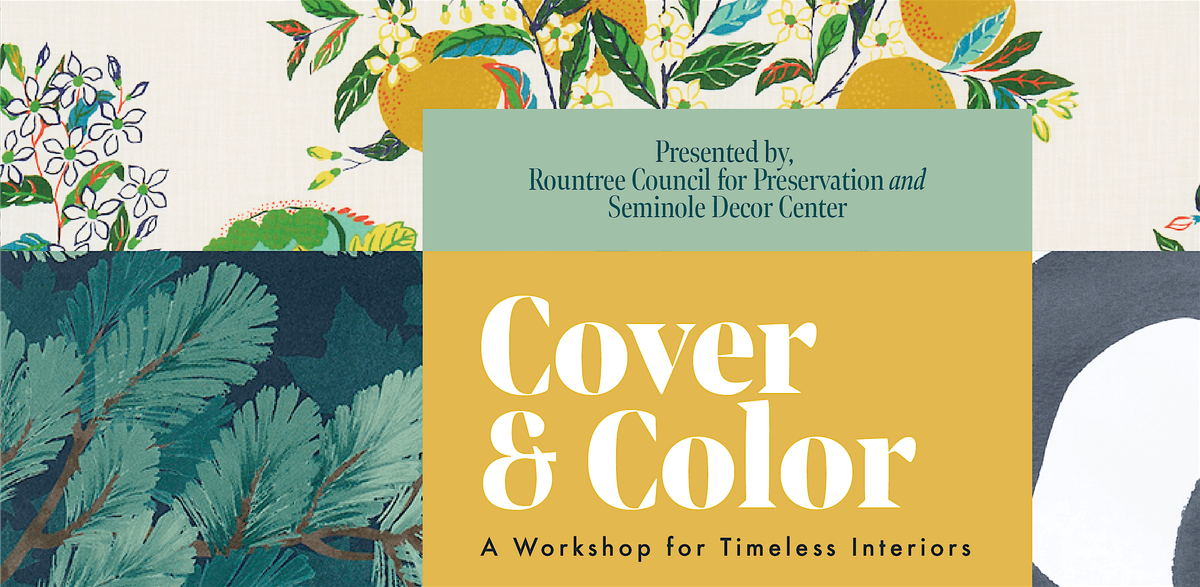 Cover & Color: A Workshop for Timeless Interiors