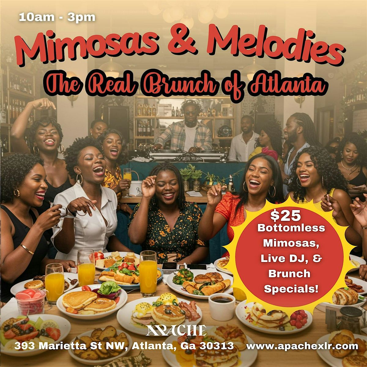 Mimosas & Melodies: The Real Brunch of Atlanta
