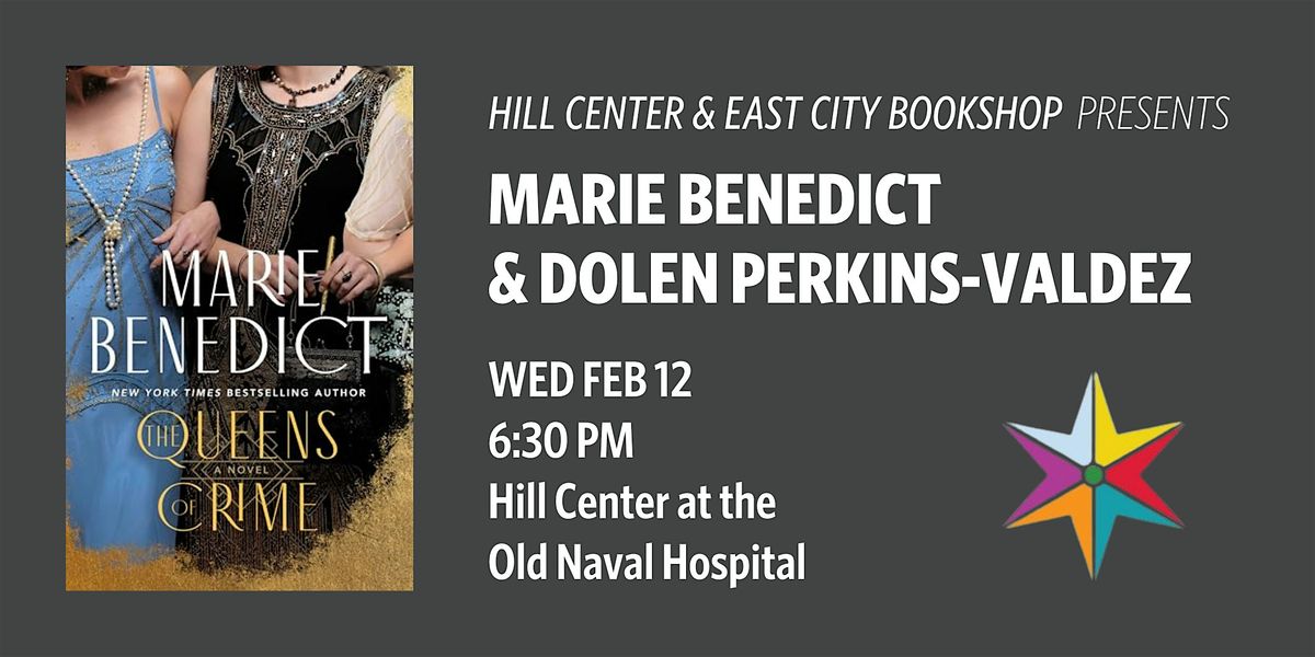 In-Person Event: Marie Benedict, Queens of Crime